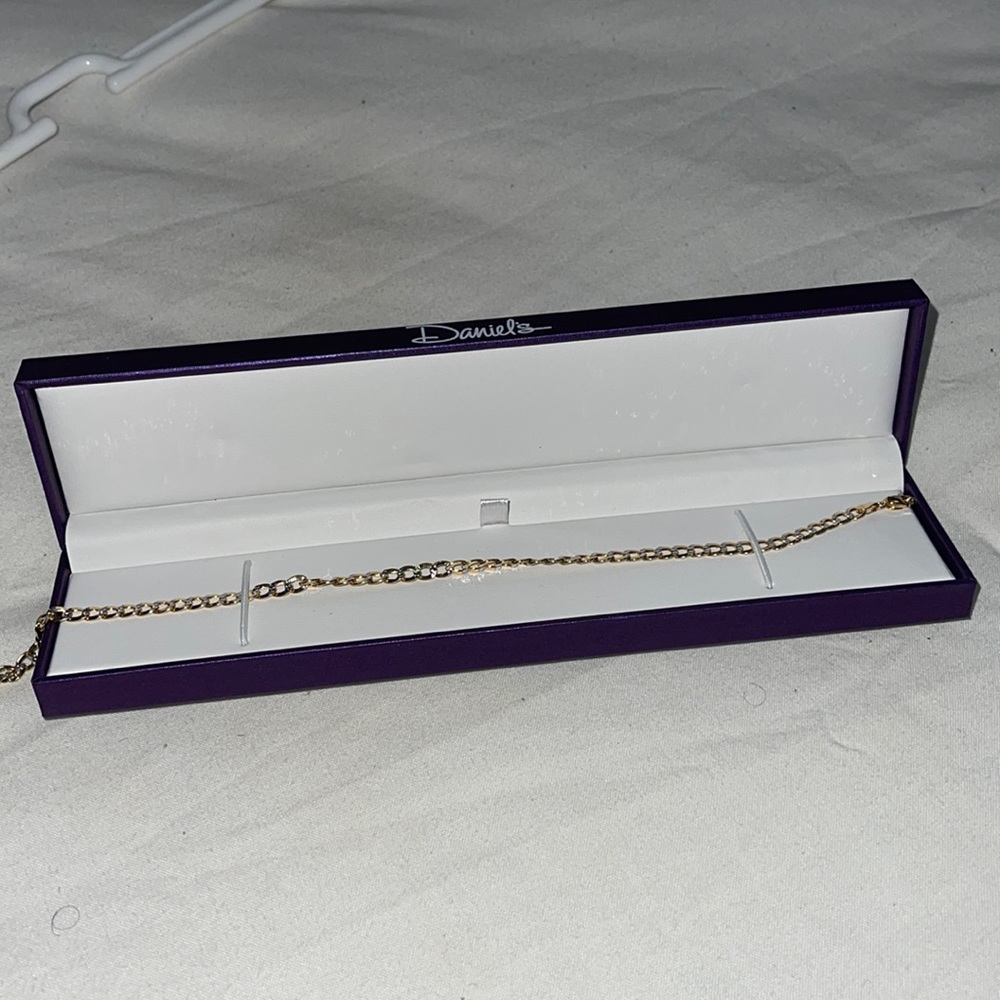 Brand new mens anklet 9”